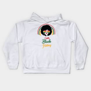 I Am Black History Kids Hoodie